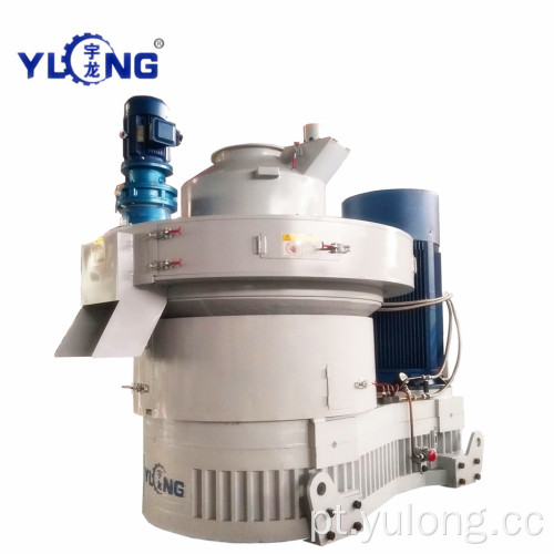 Equipamento Yulong para prensagem de materiais de biomassa em pellets